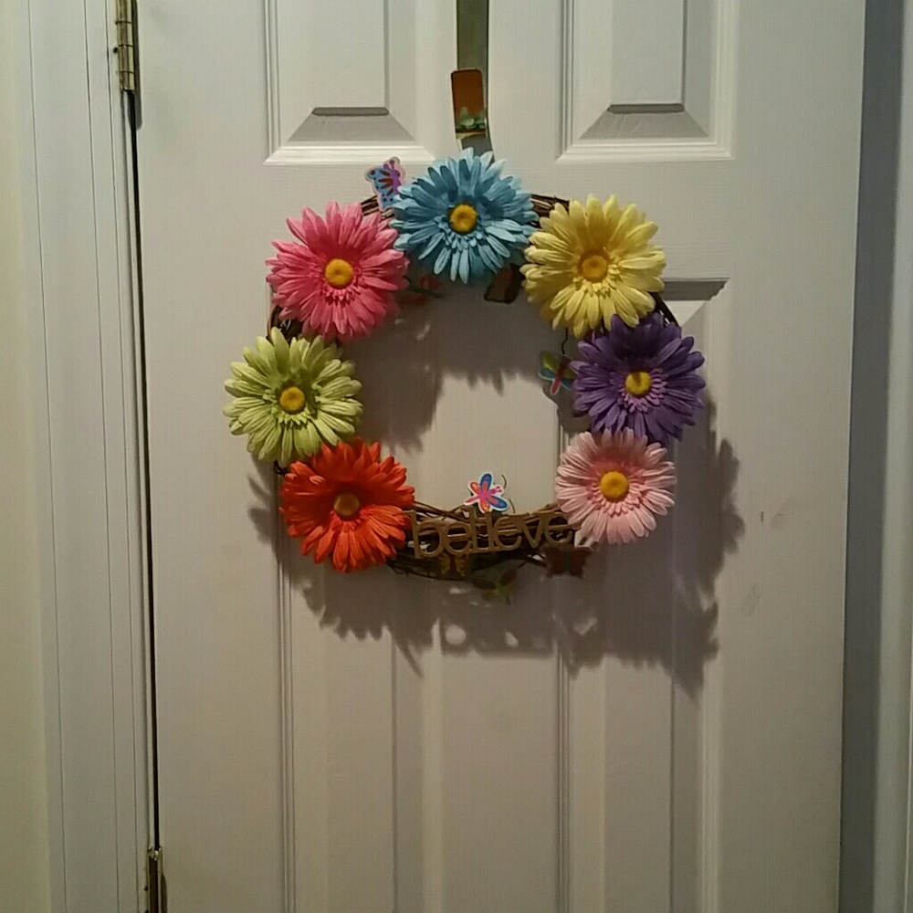 Handmade wreath.